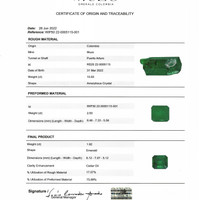 1.92 Ct. Emerald from Colombia - Muzo Pdf